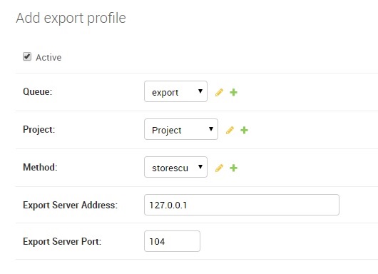 Export Profile