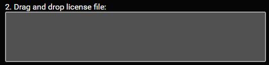 License server login
