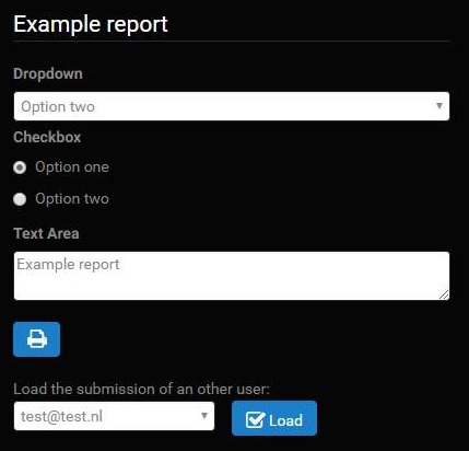 Opening submission of other user