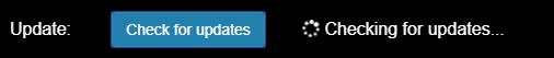 Checking for updates